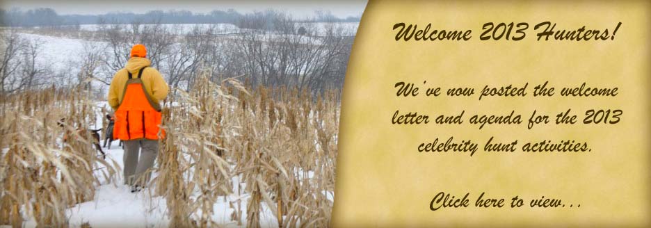 Charity Hunt Letter 2013